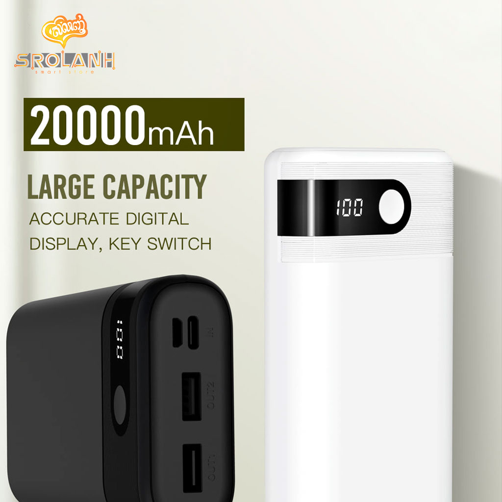 XO Power Bank 20000mah PR121 SROLANH
